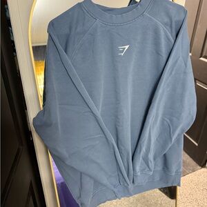 Gymshark unisex  Blue Sweater GUC